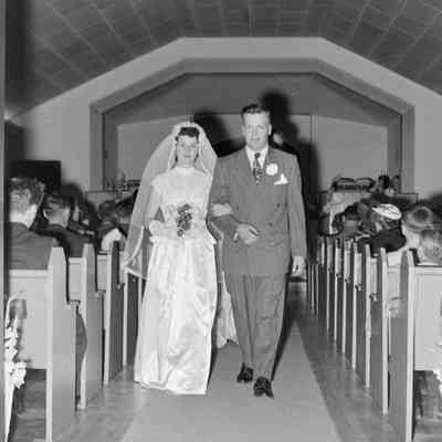 Walking down the aisle