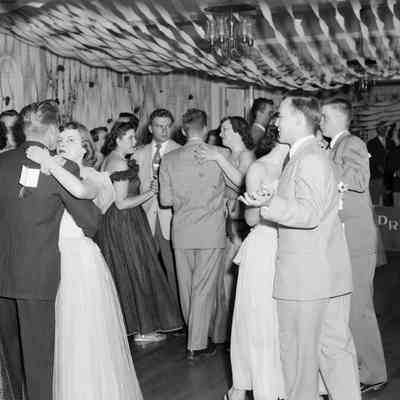 At a dance