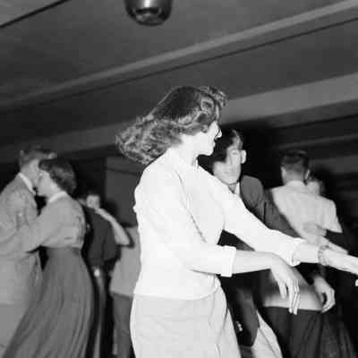 At a dance