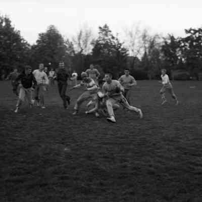 Pick-up football game