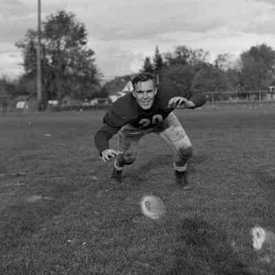 Football player photo