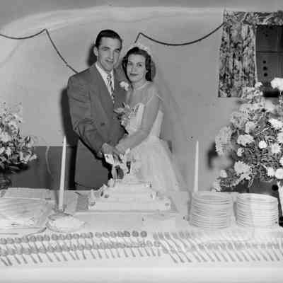 Cutting the cake