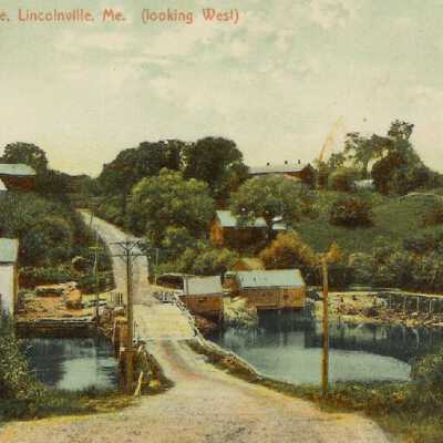 Ducktrap Bridge looking west