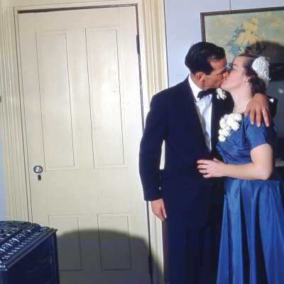 1955 - George Porter & Louise Wade Porter Wedding