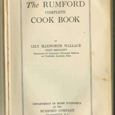 The Rumford Complete Cookbook