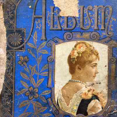 Cover to the scrapbook