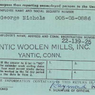 Unemployment Compensation Form