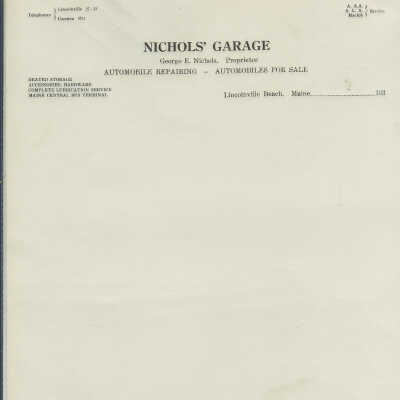 Nichol's Garage