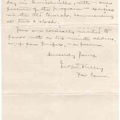 Knight Collection - 1913 Letter