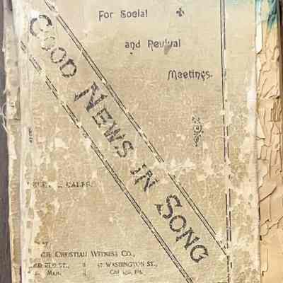A Collection of four Song Books