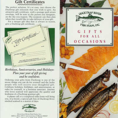 Gifts for All Occasions - Ducktrap River Fish Farm, Inc.