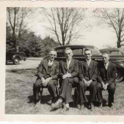 George, Guy, Ralph, Willis Nichols (L-R)