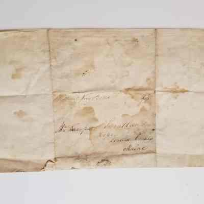 Knight Collection - 1824 Letter
