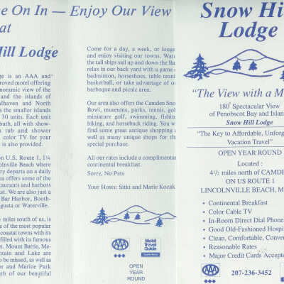 Snow Hill Lodge