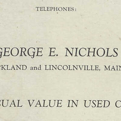 George E. Nichols Used Cars