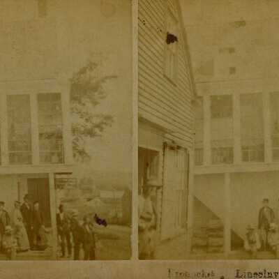 Dearborn's Store Stereograph