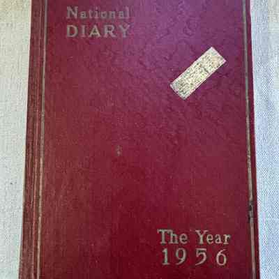 Ralph Richards 1956 Diary
