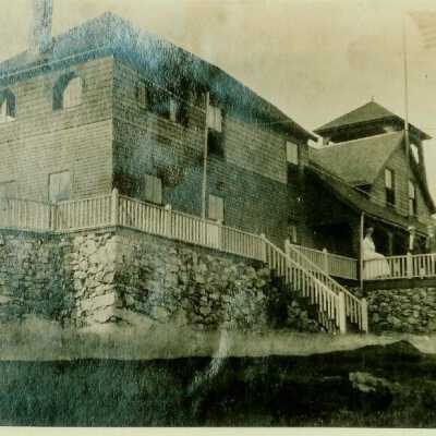 Summit House Mt. Battie (gone)