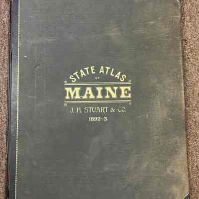 State Atlas of Maine; J.H. Stuart & Co. 1892-93