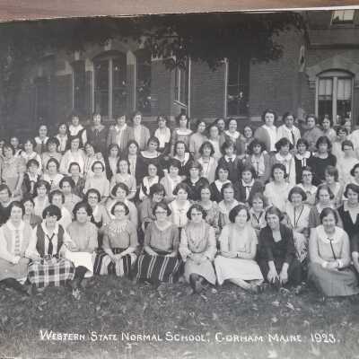 Western State Normal School Gorham Maine - Class of 1923 Photograph
