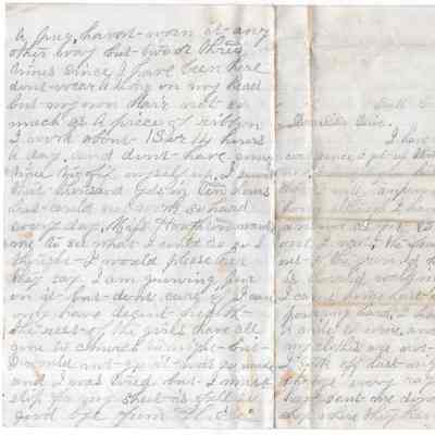 Knight Collection - 1873 Letter