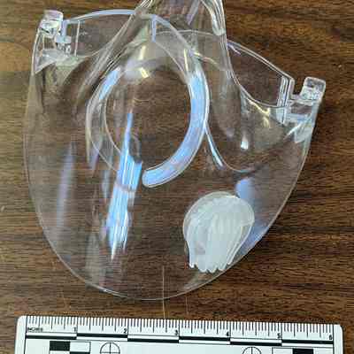 Plastic mask/face shield