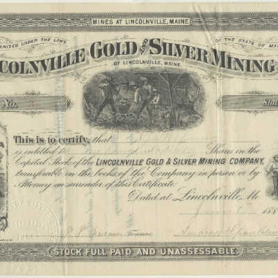 Silver mine certificate