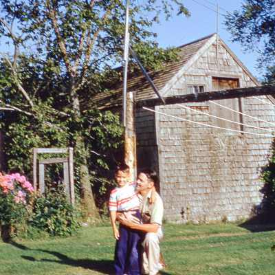 1953 - David & Father