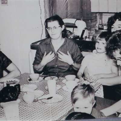 Jennie Carver at left