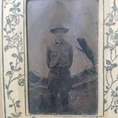 Photograph Postcard of Ivan Young 1927