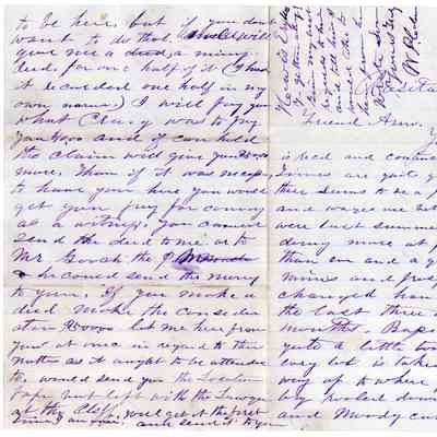 Knight Collection - 1880 Letter