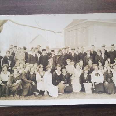 Eastern State Normal School, Castine Maine - Class of 1918 Photograph