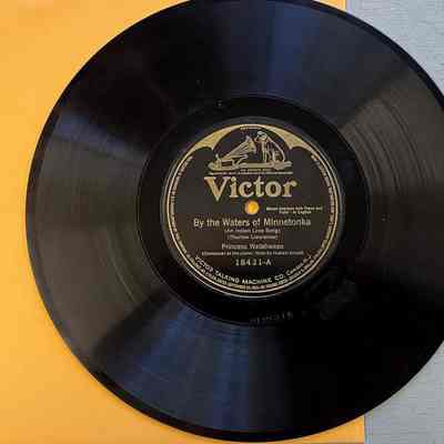 78 rpm record of Princess Watahwaso