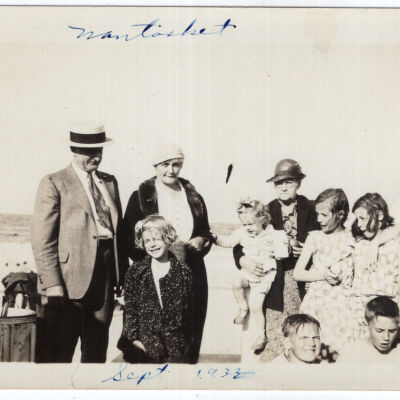 The Bullocks & The Coathups at Nantasket Beach - September 1933