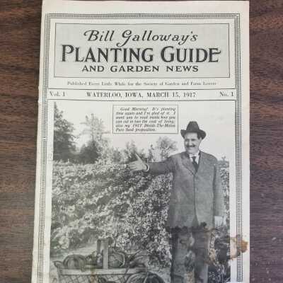 Bill Galloway's Planting Guide and Garden News