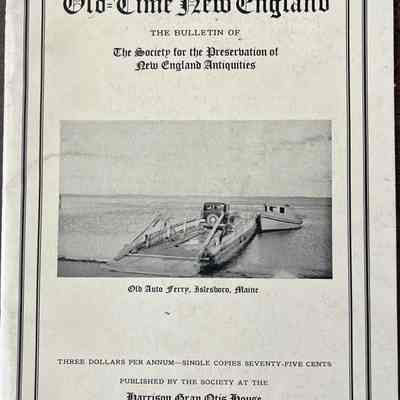 Old-Time New England journal