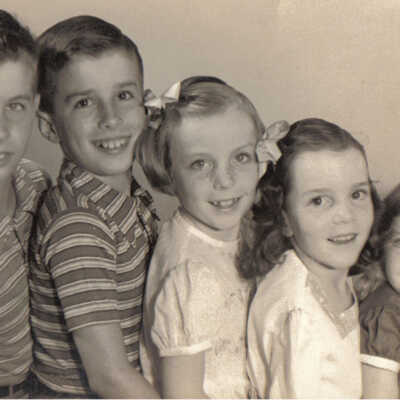 Bernard, Lewis, Rosemary, Judy, Jackie Young