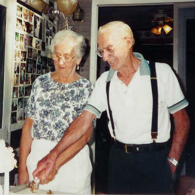 Joyce and Oscar Drinkwater 1998