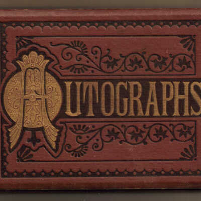 Autograph Book