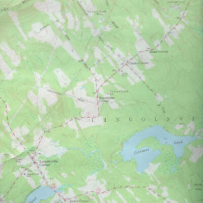 Camden Hills State Park map