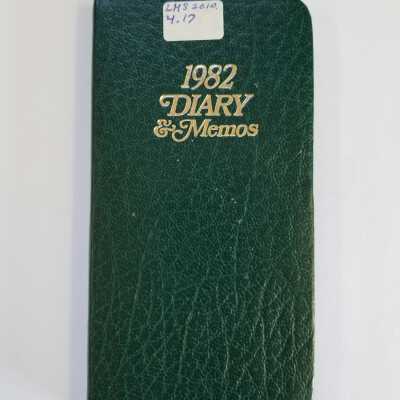 Evelyn Heald 1982 Diary