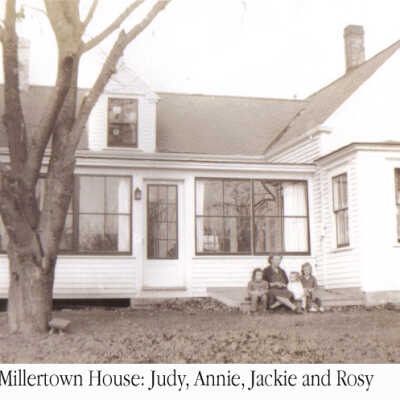 Millertown house: Judy, Annie, Jackie and Rosy