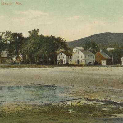 Lincolnville Beach, Maine circa 1909