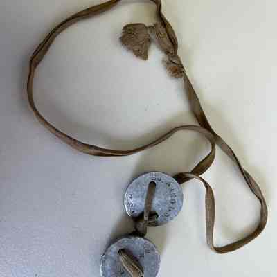 World War I Dog Tags