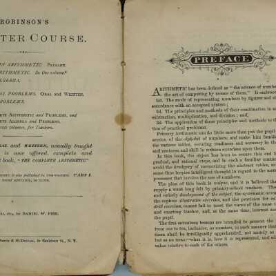 Arithmetic Book - 1874