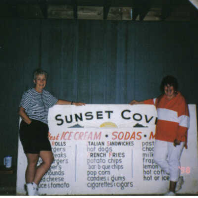 Rosemary on left