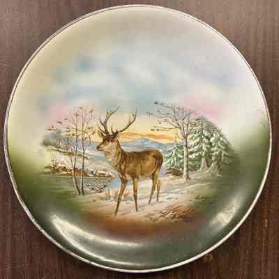 Decorative plate, circa 1920s