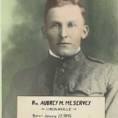Pvt. Aubrey M. Meservey