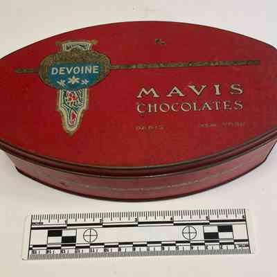 A Collection of Candy & Nut Tins