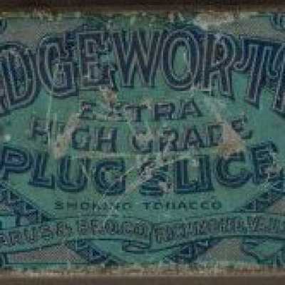 Edgeworth Tobacco plug tin
